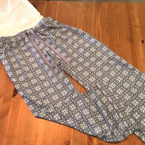 Pajama Pants, Periwinkle & Blue, SZ: M